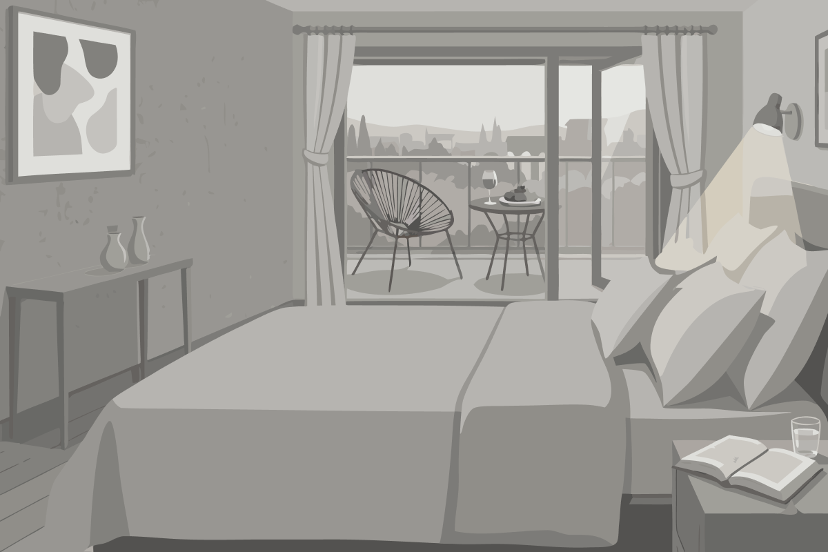 One-Bedroom Executive King Suite with Sofa Bed